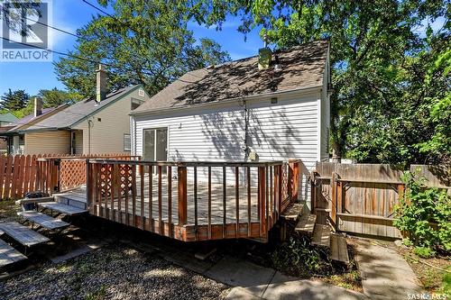 4015 2Nd Avenue, Regina, SK - Outdoor With Deck Patio Veranda