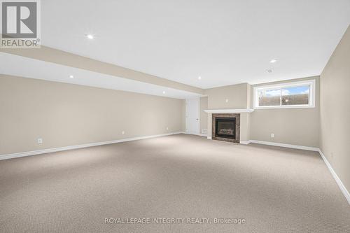 256 Dolce Crescent, Ottawa, ON - Indoor With Fireplace