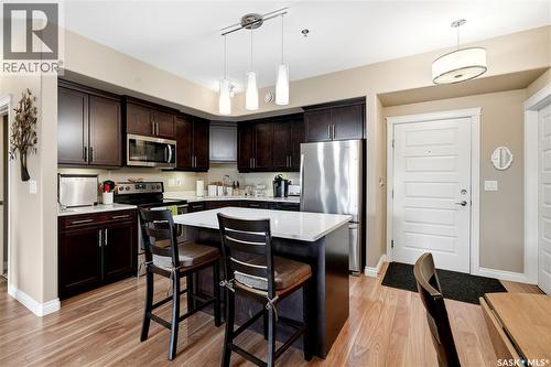 203 423 Nelson Road, Saskatoon, SK - Indoor Photo Showing Kitchen With Upgraded Kitchen