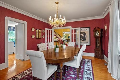 122 Ash St, Winnipeg, MB - Indoor Photo Showing Dining Room