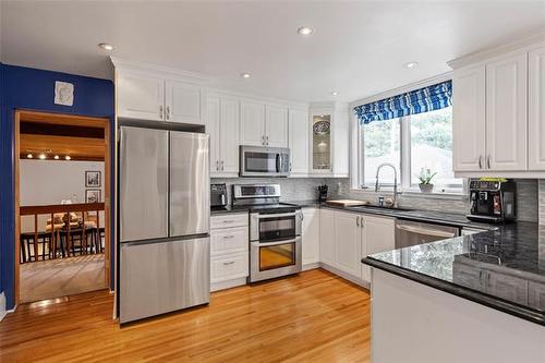 122 Ash St, Winnipeg, MB - Indoor Photo Showing Kitchen With Upgraded Kitchen