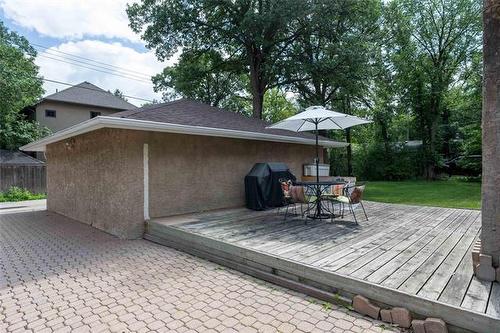 122 Ash St, Winnipeg, MB - Outdoor With Deck Patio Veranda