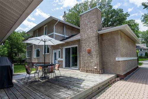 122 Ash St, Winnipeg, MB - Outdoor With Deck Patio Veranda With Exterior
