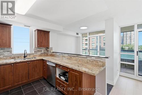 516 - 503 Beecroft Road, Toronto, ON - Indoor Photo Showing Kitchen With Double Sink