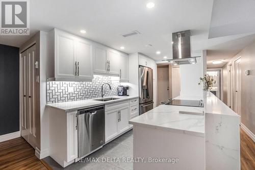304 - 295 Gilmour Street, Ottawa, ON - Indoor Photo Showing Kitchen With Double Sink With Upgraded Kitchen