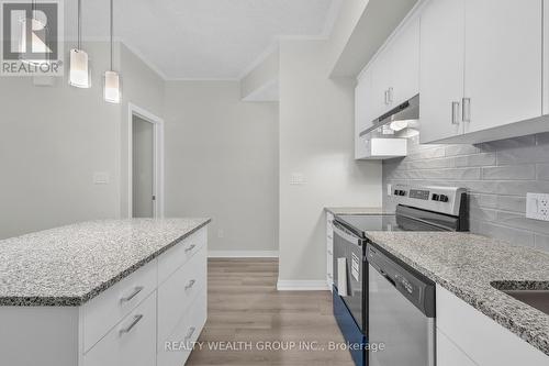69 - 25 Isherwood Avenue N, Cambridge, ON - Indoor Photo Showing Kitchen With Upgraded Kitchen