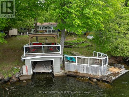 Your summer fun getaway awaits! - 66 Scott Lane, Rideau Lakes, ON - Outdoor With Deck Patio Veranda