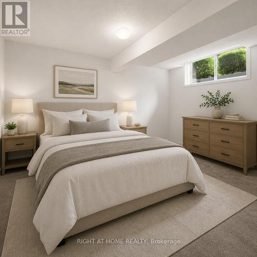 Lower Bedroom, virtually staged - 120 Grandpark Circle, Ottawa, ON - Indoor Photo Showing Bedroom