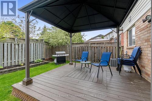 593 Caverhill Crescent, Milton, ON - Outdoor With Deck Patio Veranda With Exterior