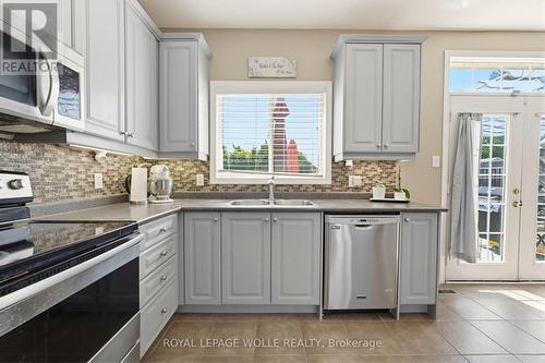 359 Pine Valley Drive, Kitchener, ON - Indoor Photo Showing Kitchen With Double Sink