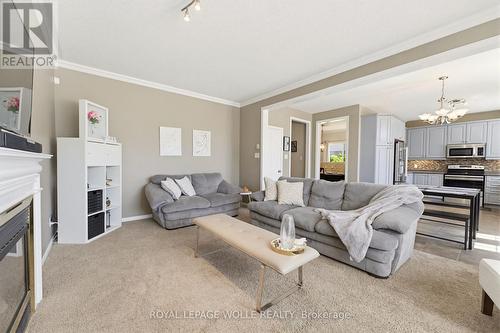 359 Pine Valley Drive, Kitchener, ON - Indoor Photo Showing Living Room With Fireplace