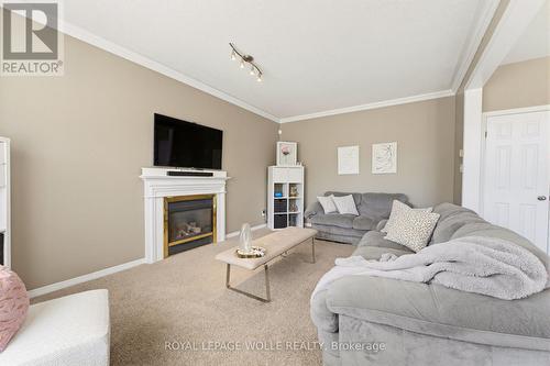 359 Pine Valley Drive, Kitchener, ON - Indoor Photo Showing Living Room With Fireplace