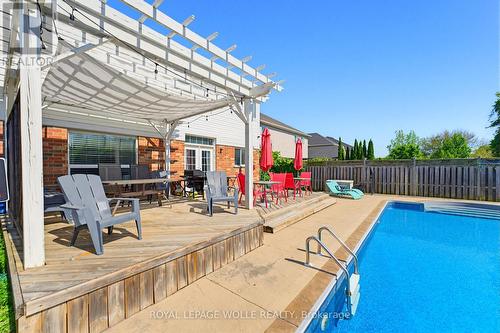 359 Pine Valley Drive, Kitchener, ON - Outdoor With In Ground Pool With Deck Patio Veranda