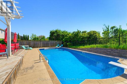 359 Pine Valley Drive, Kitchener, ON - Outdoor With In Ground Pool With Backyard