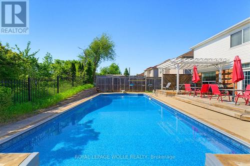 359 Pine Valley Drive, Kitchener, ON - Outdoor With In Ground Pool With Deck Patio Veranda