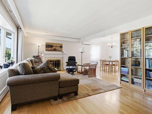 8 Lakeview Drive, Windsor, NS - Indoor Photo Showing Living Room With Fireplace