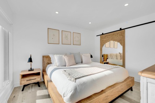 Chambre à coucher principale - 201 217E Avenue, Saint-Hippolyte, QC - Indoor Photo Showing Bedroom