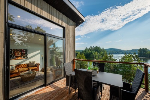 Terrasse - 201 217E Avenue, Saint-Hippolyte, QC - Outdoor With Body Of Water With View With Exterior