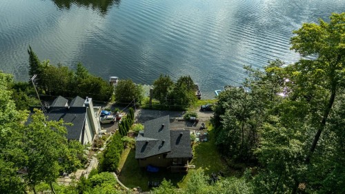 Photo aérienne - 201 217E Avenue, Saint-Hippolyte, QC - Outdoor With Body Of Water With View