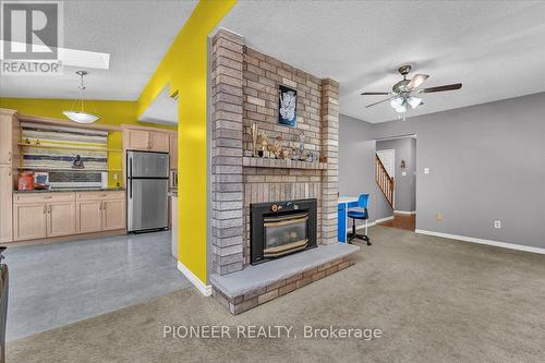 6452 Eastridge Road, Mississauga, ON - Indoor With Fireplace