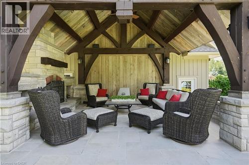 314 7Th Concession Road E, Flamborough, ON - Outdoor With Deck Patio Veranda With Exterior