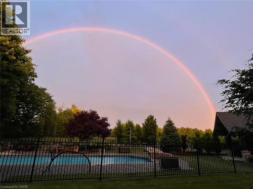 314 7Th Concession Road E, Flamborough, ON - Outdoor With In Ground Pool