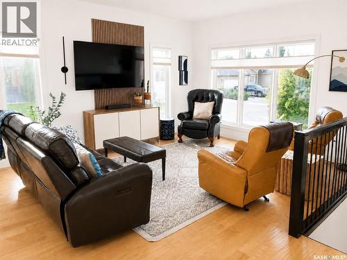1 Glen Howard Way, Prince Albert, SK - Indoor Photo Showing Living Room