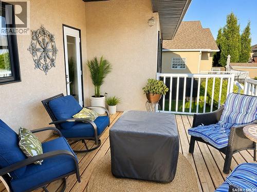 1 Glen Howard Way, Prince Albert, SK - Outdoor With Deck Patio Veranda With Exterior