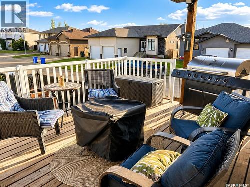 1 Glen Howard Way, Prince Albert, SK - Outdoor With Deck Patio Veranda