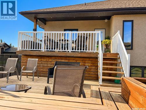 1 Glen Howard Way, Prince Albert, SK - Outdoor With Deck Patio Veranda With Exterior