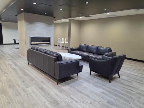 504-120 Dallimore Circle, Toronto, ON - Indoor With Fireplace
