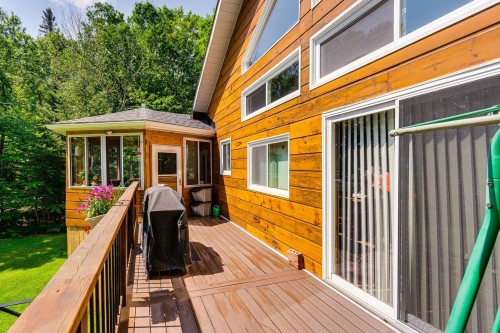 Balcon - 124 Ch. Crawford, Litchfield, QC - Outdoor With Deck Patio Veranda With Exterior