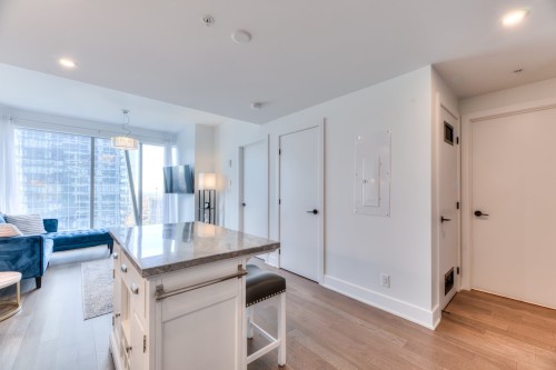 Kitchen - 1703-720 Rue St-Jacques, Montréal (Ville-Marie), QC - Indoor