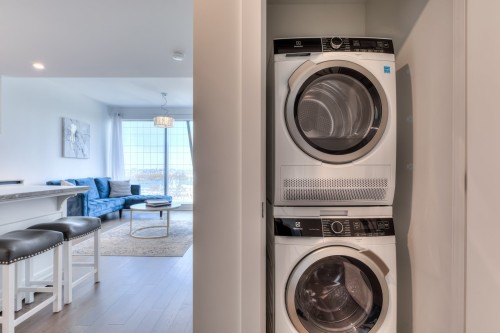 Laundry - 1703-720 Rue St-Jacques, Montréal (Ville-Marie), QC - Indoor Photo Showing Laundry Room