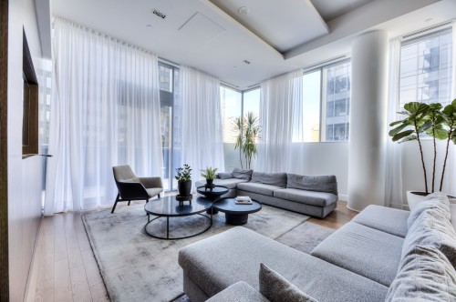 Common room - 1703-720 Rue St-Jacques, Montréal (Ville-Marie), QC - Indoor Photo Showing Living Room
