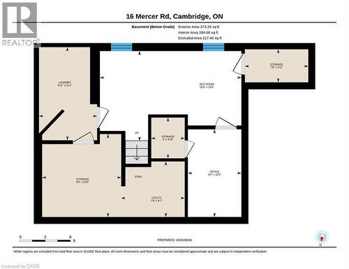 Floor plan - 16 Mercer Road, Cambridge, ON - Other