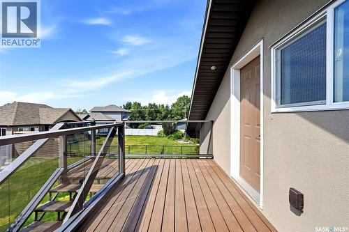 7 Lott Road E, White City, SK - Outdoor With Deck Patio Veranda With Exterior