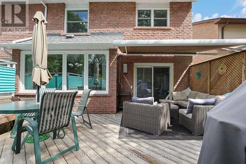Backyard Deck - 11 Canmore Boulevard, Toronto, ON - Outdoor With Deck Patio Veranda With Exterior