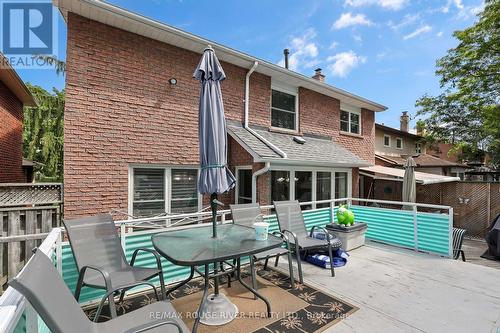 Patio area on Pool Deck - 11 Canmore Boulevard, Toronto, ON - Outdoor With Deck Patio Veranda With Exterior