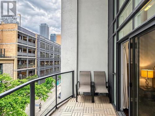 404 - 30 Hayden Street, Toronto, ON - Outdoor With Balcony With Exterior