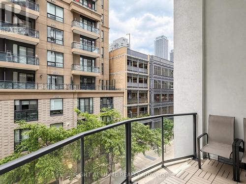 404 - 30 Hayden Street, Toronto, ON - Outdoor With Balcony