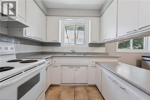 153 Fourth Avenue, Kitchener, ON - Indoor Photo Showing Kitchen With Double Sink