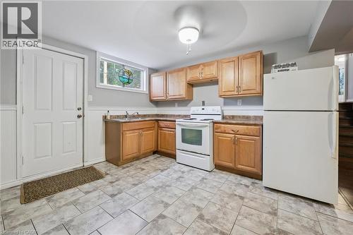 153 Fourth Avenue, Kitchener, ON - Indoor Photo Showing Kitchen With Double Sink