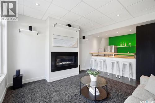 111 Fleming Crescent, Saskatoon, SK - Indoor Photo Showing Other Room With Fireplace