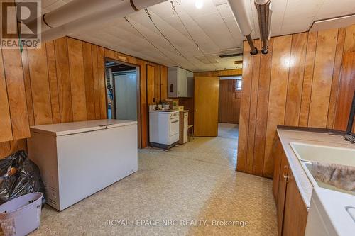 basement freezer and gas stove - 215 Knoll Street, Port Colborne (Main Street), ON - Indoor
