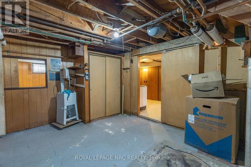 utility room pass through to rec room - 215 Knoll Street, Port Colborne (Main Street), ON - Indoor Photo Showing Basement
