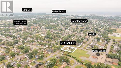 only minutes to Nickel Beach - 215 Knoll Street, Port Colborne (Main Street), ON -  With View