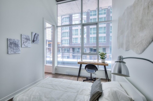 Chambre à coucher - 207-1155 Rue De La Montagne, Montréal (Ville-Marie), QC - Indoor