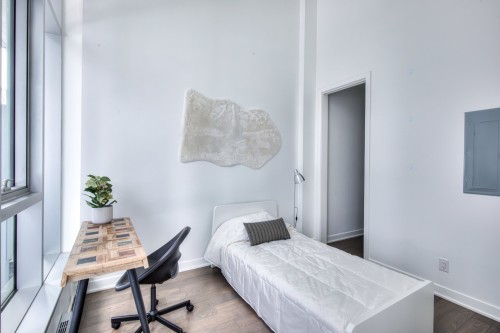 Chambre à coucher - 207-1155 Rue De La Montagne, Montréal (Ville-Marie), QC - Indoor Photo Showing Bedroom
