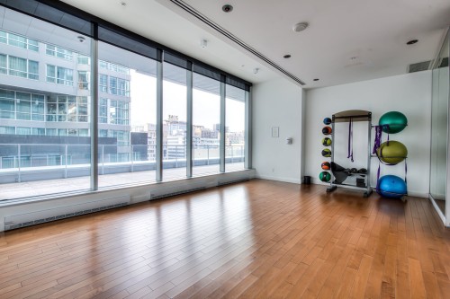 Salle d'exercice - 207-1155 Rue De La Montagne, Montréal (Ville-Marie), QC - Indoor Photo Showing Other Room